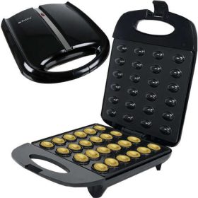 Ruhhy dió formájú süti készítő, 1600W, 26 x 32 x 9 cm