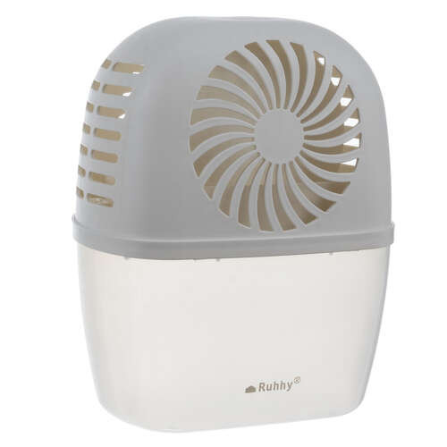 Ruhhy párátlanító és nedvességelnyelő készülék, tablettával, fehér, 19 x 15,5 x 10 cm