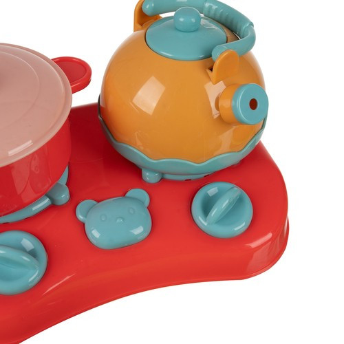 Kruzzel játék bevásárló kosár vágható gyümölcsökkel és zöldségekkel, edénnyel, kiegészítőkkel, 22 db-os készlet, 14 x 19 x 29 cm