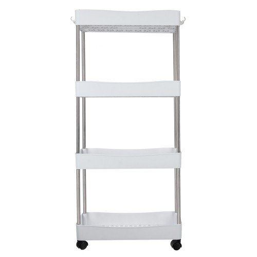 Ruhhy konyhai/fürdőszobai kerekes polc, 91,5 x 37 x 12 cm