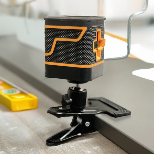 Bigstren lézeres szintező, keresztlézer, rögzítővel, 360 fokos sugár, zöld lézer