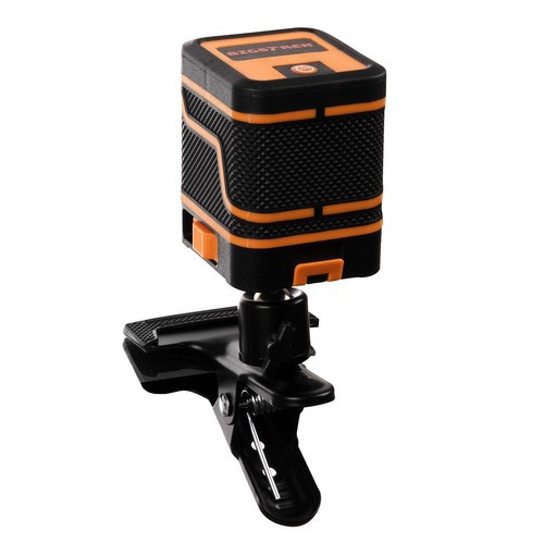 Bigstren lézeres szintező, keresztlézer, rögzítővel, 360 fokos sugár, zöld lézer