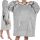 Ruhhy XXL takaró-pulóver, univerzális, unisex, szürke