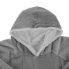 Ruhhy XXL takaró-pulóver, univerzális, unisex, szürke
