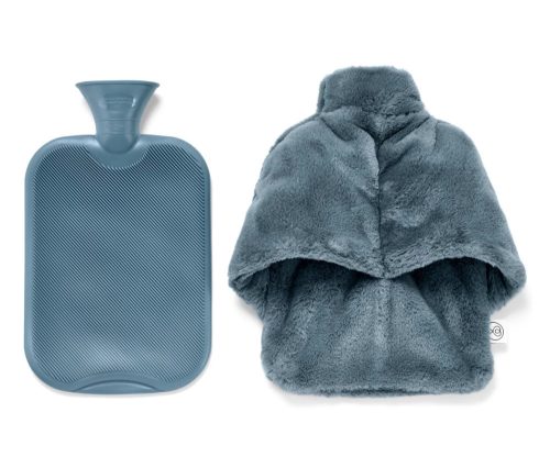 Lábfejmelegítő, lábmelegítő, sötétkék, univerzális méret