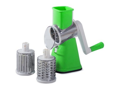 Burgonya, sajt, zöldségreszelő, kézi reszelő, 3 db cserélhető betéttel