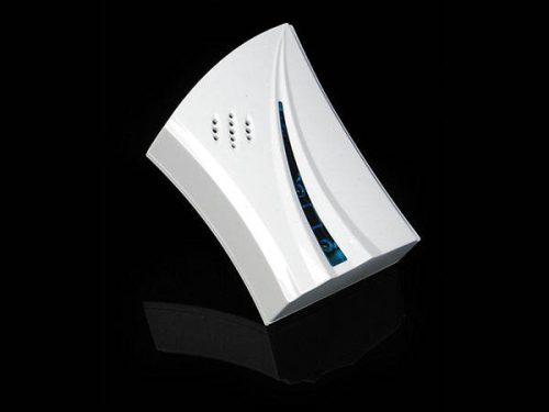 Vezeték nélküli csengő elemekkel, fehér,  1 gong, LED távirányító