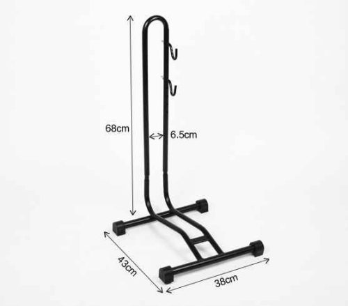 Kerékpártartó, kerékpárakasztó, szerviz állvány, fekete