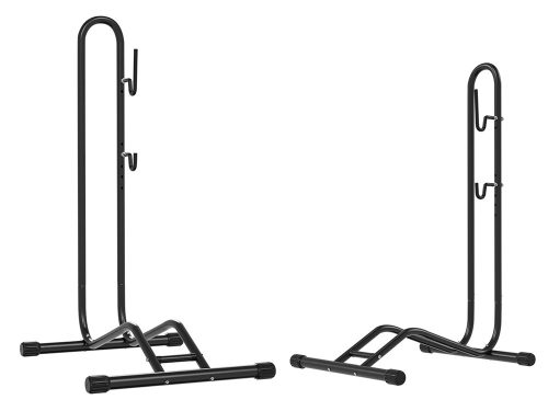 Kerékpártartó, kerékpárakasztó, szerviz állvány, fekete