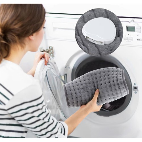 Ruhhy elektromos melegítő lepedő és takaró, hordozható, távirányítóval, szürke színű, 40x30 cm