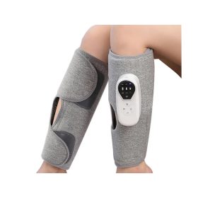   Kompressziós lábmasszírozó készülék, vezeték nélküli, hordozható, szürke