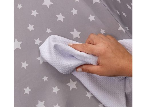 Gyerek kastélysátor, játszó sátor, 140x140 cm, szürke, beltéri-kültéri