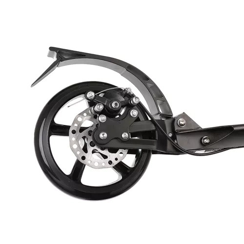 Kruzzel Hyperion B23550 roller – összecsukható alumínium városi roller, ABEC-9 csapágy, 20 cm gumikerekek, fekete