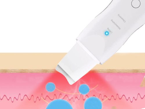 Ultrahangos kavitációs arc peeling, fehér, vezeték nélküli, hordozható