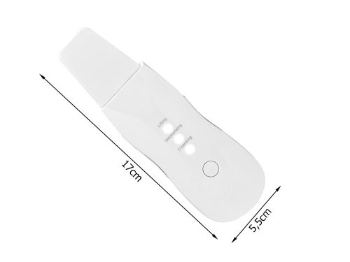 Ultrahangos kavitációs arc peeling, fehér, vezeték nélküli, hordozható