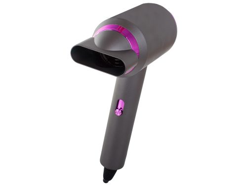 Ionos led hajszárító, 3 sebességfokozat, hideg/meleg levegő fújás, szürke-rózsaszín, 800W