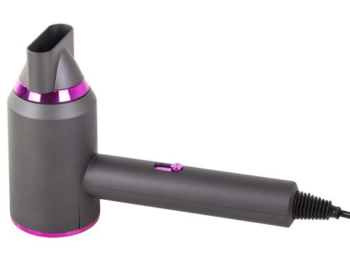 Ionos led hajszárító, 3 sebességfokozat, hideg/meleg levegő fújás, szürke-rózsaszín, 800W