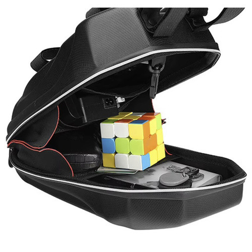 Trizand rollerre / biciklire akasztható táska, fekete, vízálló, 5 l