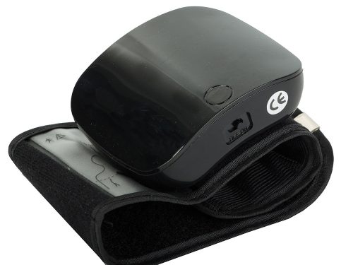 Digitális csuklós vérnyomásmérő, Lcd kijelzővel, usb-s, fekete