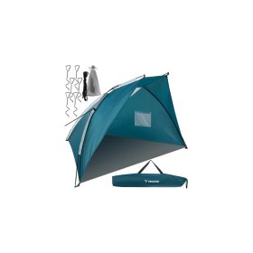 Strandsátor  220X120X120 cm, zöld