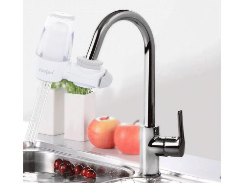 Zoosen vízszűrő készlet csapra, fehér, műanyag