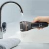 Soulima elektromos lábreszelő, sarok reszelő, 6 db fejjel, kiegészítőkkel, fekete