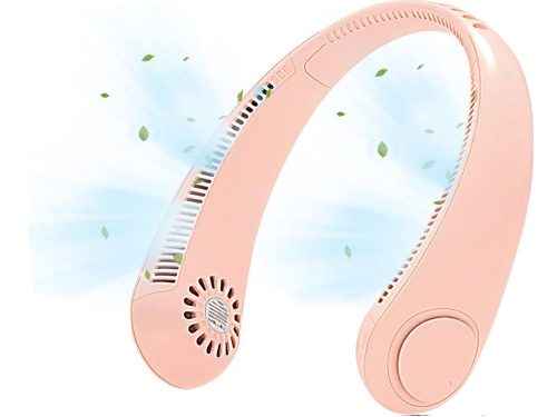 Nyakba akasztható vezeték nélküli ventilátor – hordozható légkondicionáló, újratölthető akkuval