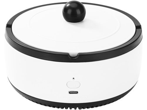 Intelligens autóhamutartó – Öntisztuló, illatpatronnal, füstmentes megoldás, hordozható, kényelmes használat otthon és autóban