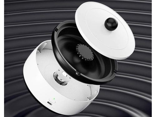 Intelligens autóhamutartó – Öntisztuló, illatpatronnal, füstmentes megoldás, hordozható, kényelmes használat otthon és autóban