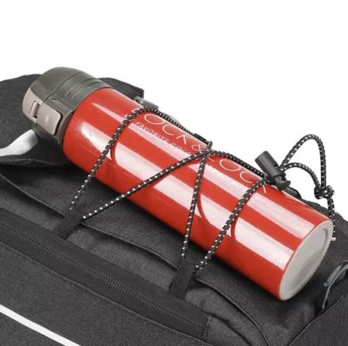 Trizand kerékpáros hűtő táska, biciklis thermo táska, nagy méretű, fekete