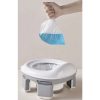 Kruzzel hordozható/utazó bili, wc ülőke, 100 db eldobható zacskóval, hordozó táskával