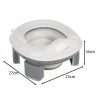 Kruzzel hordozható/utazó bili, wc ülőke, 100 db eldobható zacskóval, hordozó táskával