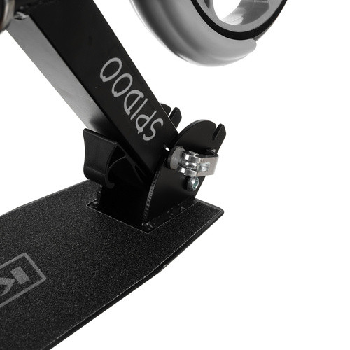 Kruzzel Spidoo összecsukható roller gyermekeknek – 200mm kerekek, állítható kormány, fekete és szürke színben