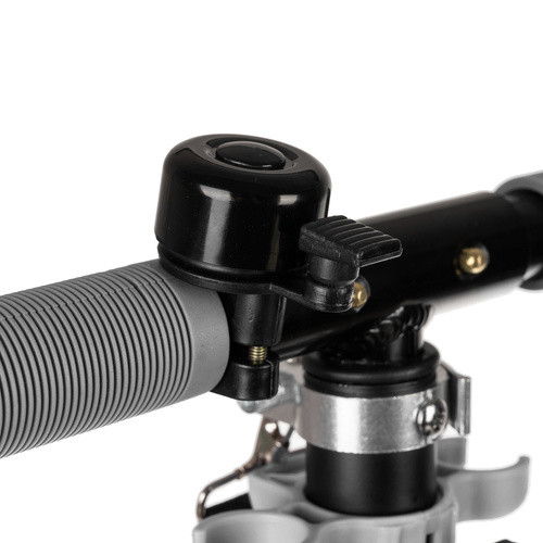 Kruzzel Spidoo összecsukható roller gyermekeknek – 200mm kerekek, állítható kormány, fekete és szürke színben