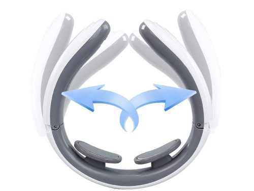 Neck TENS EMS Elektrostimulátor 2 az 1-ben – 5 masszázsprogram, 16 intenzitás, USB töltés