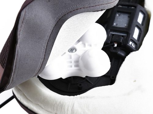 SHIATSU infra masszírozó párna nyakra, hátra, lábra, vállra, levehető-mosható huzattal 