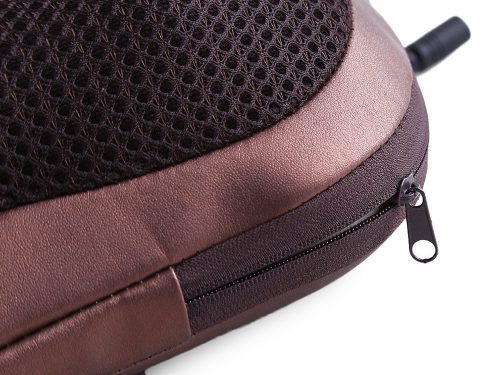 SHIATSU infra masszírozó párna nyakra, hátra, lábra, vállra, levehető-mosható huzattal 