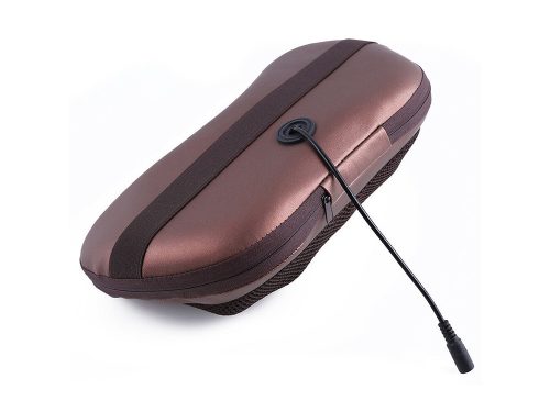 SHIATSU infra masszírozó párna nyakra, hátra, lábra, vállra, levehető-mosható huzattal 