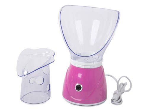 Inhalátor, gőz szauna, arc szauna, rózsaszín