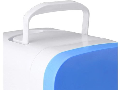 Hordozható utazóhűtő 12 V-os, 5 literes, mini, vékony, autós hűtő, piknikezéshez, kiránduláshoz