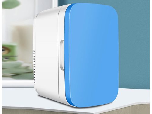 Hordozható utazóhűtő 12 V-os, 5 literes, mini, vékony, autós hűtő, piknikezéshez, kiránduláshoz