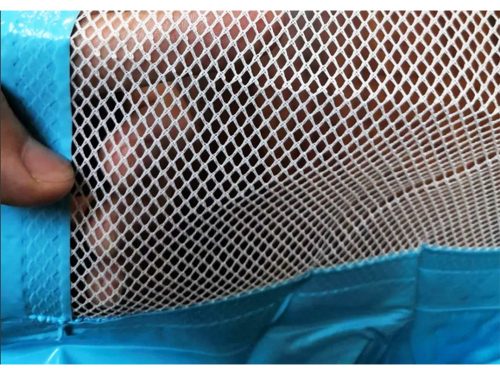 Felfújható matrac, úszószőnyeg, lebegő függőágy, kék