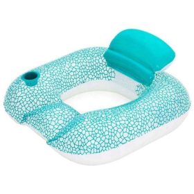   BESTWAY felfújható pihenőszék háttámlával – 102×94 cm, kényelmes beltéri és kültéri használatra