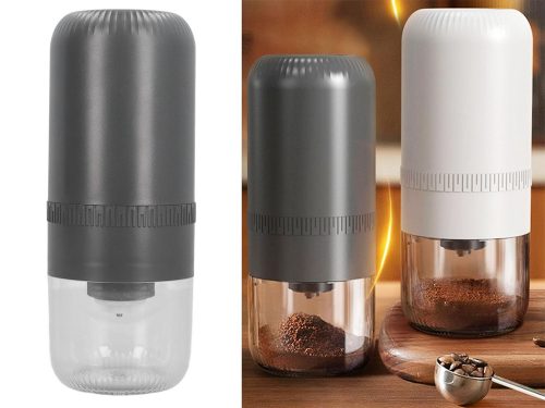 Elektromos kávédaráló USB töltéssel – friss kávéhoz, fűszerekhez és gyógynövényekhez