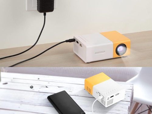 YG300 Hordozható Projektor – Full HD támogatás, HDMI, USB, távirányítóval – 2025-ös verzió