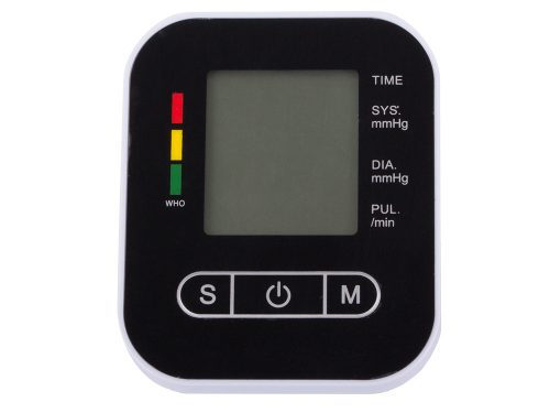 Elektronikus felkaros vérnyomásmérő – LCD kijelző, aritmia jelzés