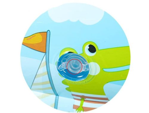 Téglalap alakú családi medence, felfújható, 170x110x40 cm