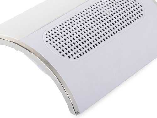 Műkörmös kéztámasz és porelszívó, manikűr porelszívó, 2 db zsákkal, 3 ventilátor, 40W