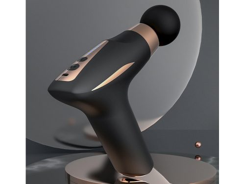 Masszázs pisztoly 6 db cserélhető fejjel, melegítő funkcióval, 16.5cm x 21.5cm x 5cm