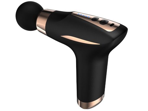 Masszázs pisztoly 6 db cserélhető fejjel, melegítő funkcióval, 16.5cm x 21.5cm x 5cm